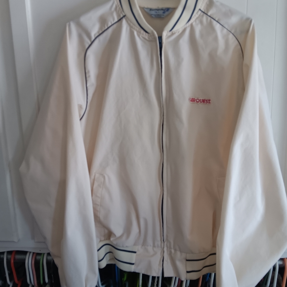 Vintage 80s Swingsters Carquest Men's Jacket (L)